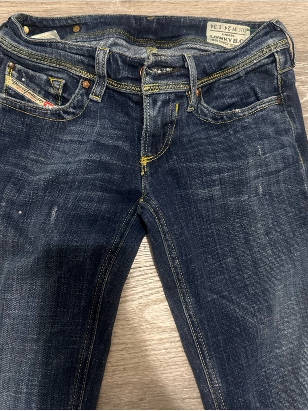 Women’s Diesel Dark Blue Stretch Jeans